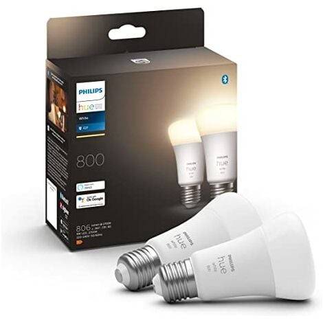 Philips Hue White Ampoule LED Edison E27 filament clair