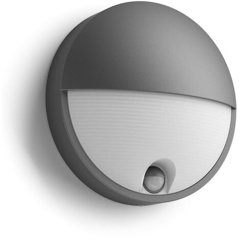 Philips CAPRICORN Applique murale extérieure LED IR 1x6W, 2700K, IP44, Anthracite