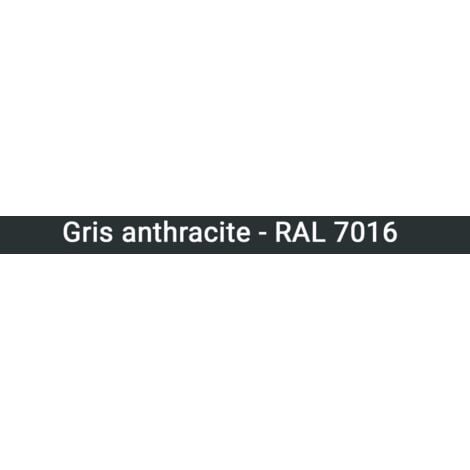 Peinture bois extérieur, peinture portails, bardage, abri et mobilier de jardin... : Arcalaque 201 - 0.5 L Gris Anthracite - RAL 7016 - ARCANE INDUSTRIES