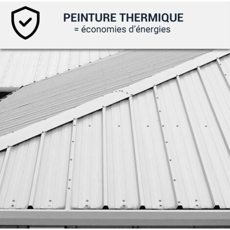Coolroof, toiture, métallique, étanche, anticorrosioncorrosion - 2.5 L Blanc - ARCANE INDUSTRIES