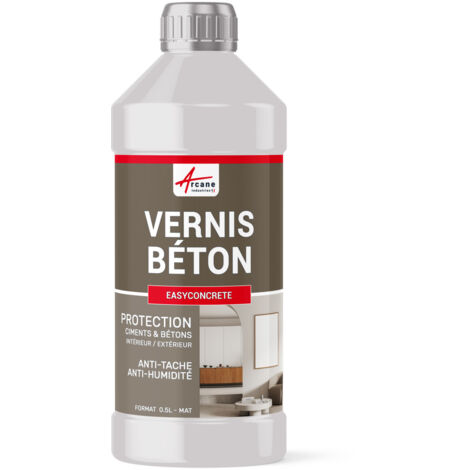Vernis béton extérieur / intérieur, vritificateur - 0.5 L - ARCANE INDUSTRIES