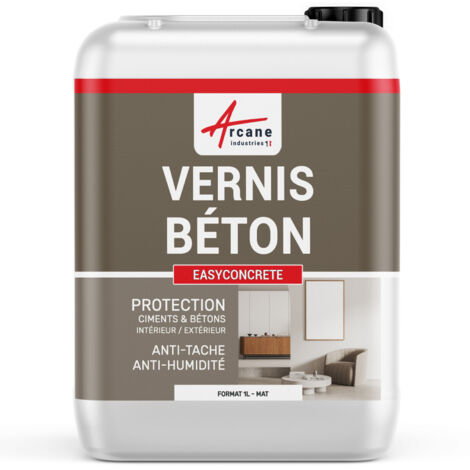 Vernis béton extérieur / intérieur, vritificateur - 1 L - ARCANE INDUSTRIES (1/4)