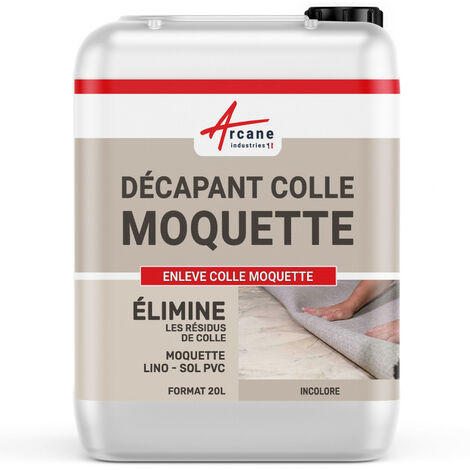 Enlever, décoller, moquette, sol, béton, placo, murale, escalier, enleve, colle - 20 L Gel - ARCANE INDUSTRIES