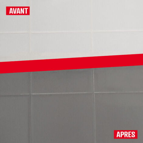 Peinture Carrelage cuisine & salle de bain - Résine bi-composante : ARCAPOXY CARRELAGE - 1 kg (jusqu'à 10 m² en 2 couches) Gris Agathe - RAL 7038 - ARCANE INDUSTRIES