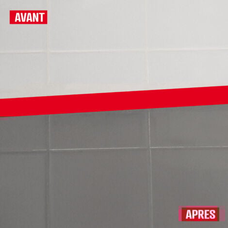 Peinture Carrelage cuisine & salle de bain - Résine bi-composante : ARCAPOXY CARRELAGE - 1 kg (jusqu'à 10 m² en 2 couches) Blanc - RAL 9003 - ARCANE INDUSTRIES