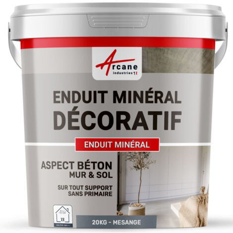 Enduit décoratif, mural et sol, rénovation, chambre, cuisine, salle de bain - 20 kg Mésange - ARCANE INDUSTRIES (1/2)