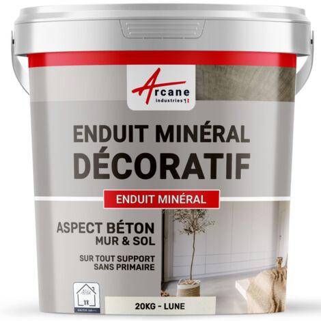 Enduit décoratif, mural et sol, rénovation, chambre, cuisine, salle de bain - 20 kg Lune - ARCANE INDUSTRIES (1/2)