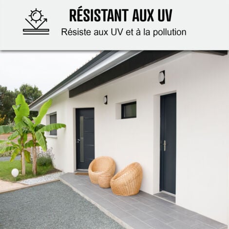 Peinture Facade Siloxane Hydrofuge - Durable jusqu'à 20 ans - Rénovation Façade, mur crépi - ARCAFACADE SILOXANE - 10 L (+ ou - 60 m² en 1 couche) Beige - RAL 080 80 10 - ARCANE INDUSTRIES