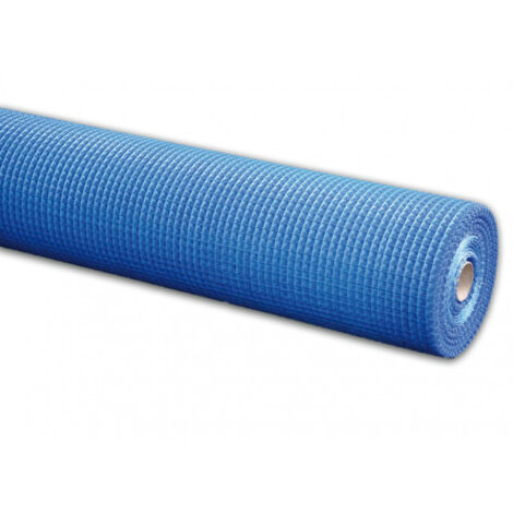 Arcane Industries – Armature en fibre de verre 500 m² – Treillis de renforcement pour fissures et joints – Résistance aux variations d'hygrométrie – 10 unités 1m x 50m