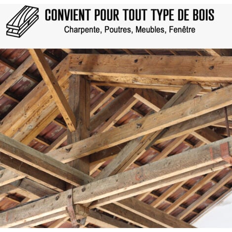 Traitement anti termite, charpente et poutre - 20 L  - ARCANE INDUSTRIES