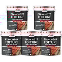 Etanchéité toiture : peinture arcafilm, résine etanchéité pour tuile : Arcane industries - Offre Spéciale : 5 x 10L Pierre De Taille - ARCANE INDUSTRIES