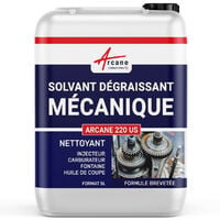Solvant dégraissage Mécanique Nettoyant injecteur carburateur Fontaine graisse huile de coupe pieces ARCANE INDUSTRIES - 5 L