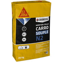 Colle carrelage C2 pour carreaux de toutes porosités et de grandes dimensions COLLE C2E - 25 kg - Blanc