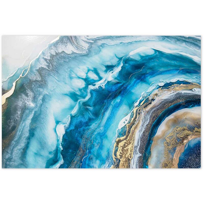 Tableau textile pour punaise (L)180 x (H)90 cm - bleu clair