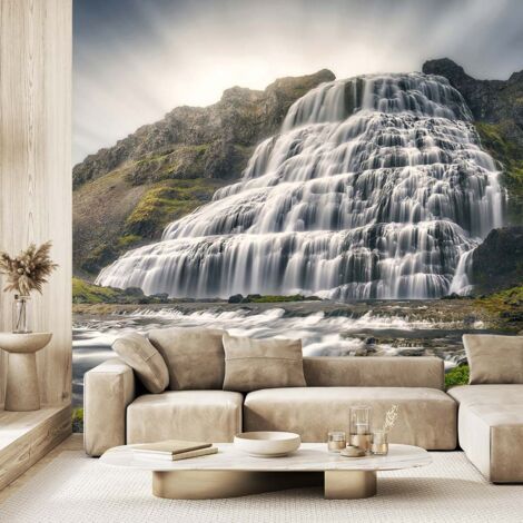 Papier peint panoramique cascade en islande papier peint (1/5)