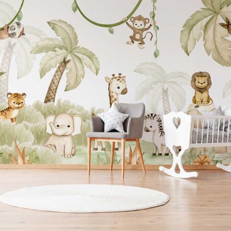 Papier peint baby safari papier peint (1/5)