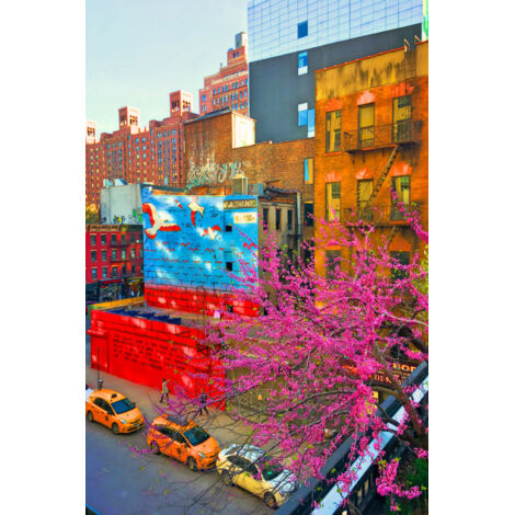 DECLINA, Tableau Toile Imprimée, Tableau Toile Graphique Déco NEW YORK Graphique 200x100 Cm 89582162