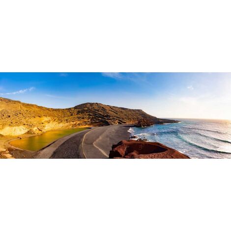 Tableau Lanzarote, Lago verde - 80x30cm - made in France