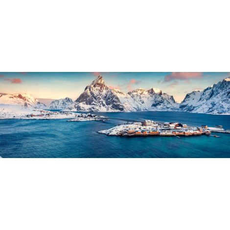 Tableau Lofoten bay - 80x30cm - made in France (1/5)