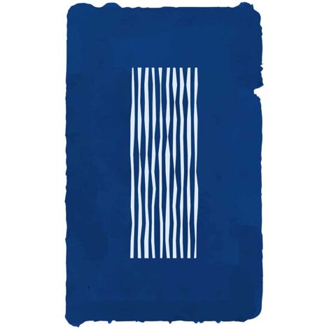 Tableau Bleu de Santorin - 50x80cm - made in France (1/5)