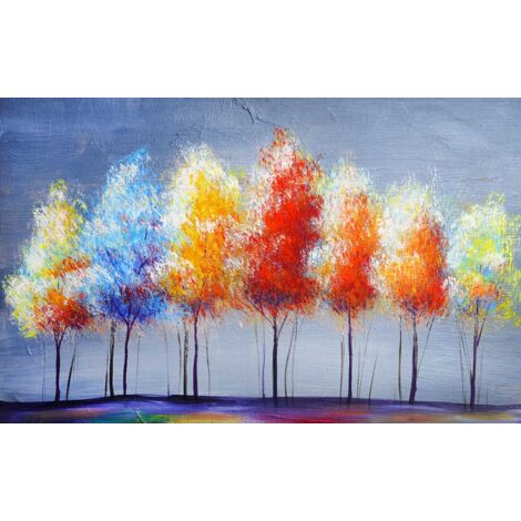 Tableau Arbre en ciel - 80x50cm - made in France (1/5)