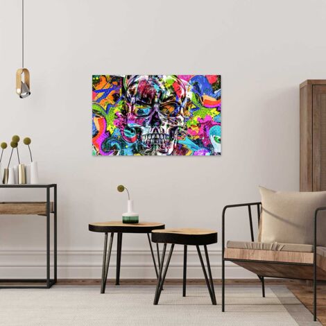 Tableau Graffiti crane - 80x50cm - made in France