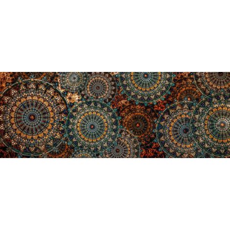 Tableau Indian vintage art - 80x30cm - made in France (1/5)