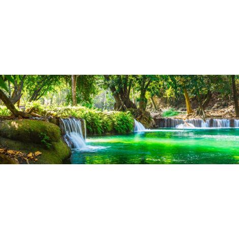 Tableau Cascade d'eden - 80x30cm - made in France (1/5)