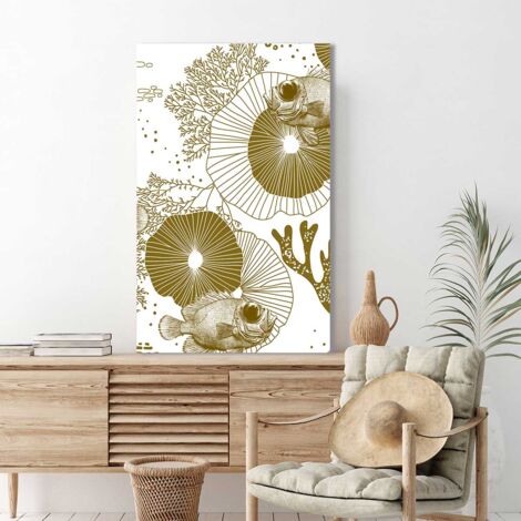 Tableau Corail - 50x80cm - made in France