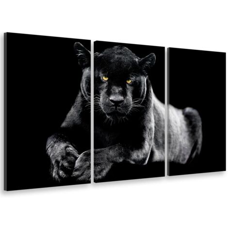 Tableau Panthère - 80x50cm - made in France