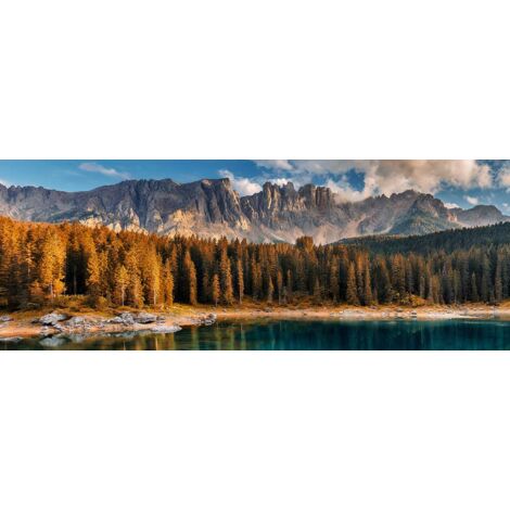 Tableau Lac de baviere - 80x30cm - made in France (1/5)