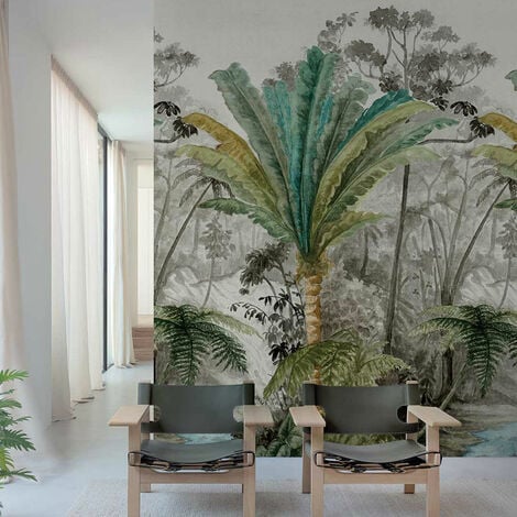 Papier peint l'île au palmier 159x280cm