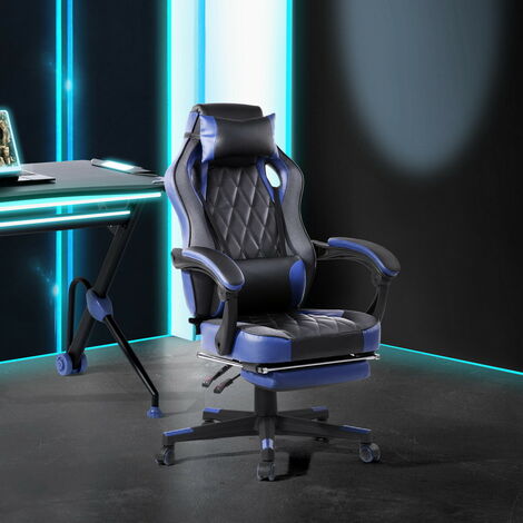 Chaise gaming massante ergonomique inclinable LED RGB The Horde Plus