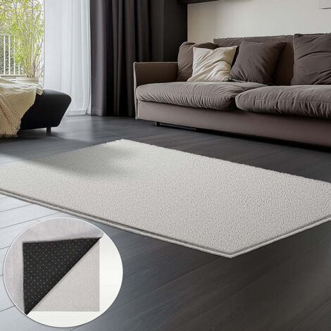 VOUNOT® Alfombra Moderna para Salón 200x300 cm, Crema
