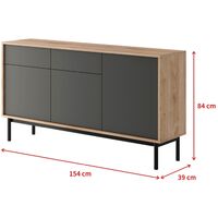 Selsey Welagne - Modern Sideboard - 154 cm