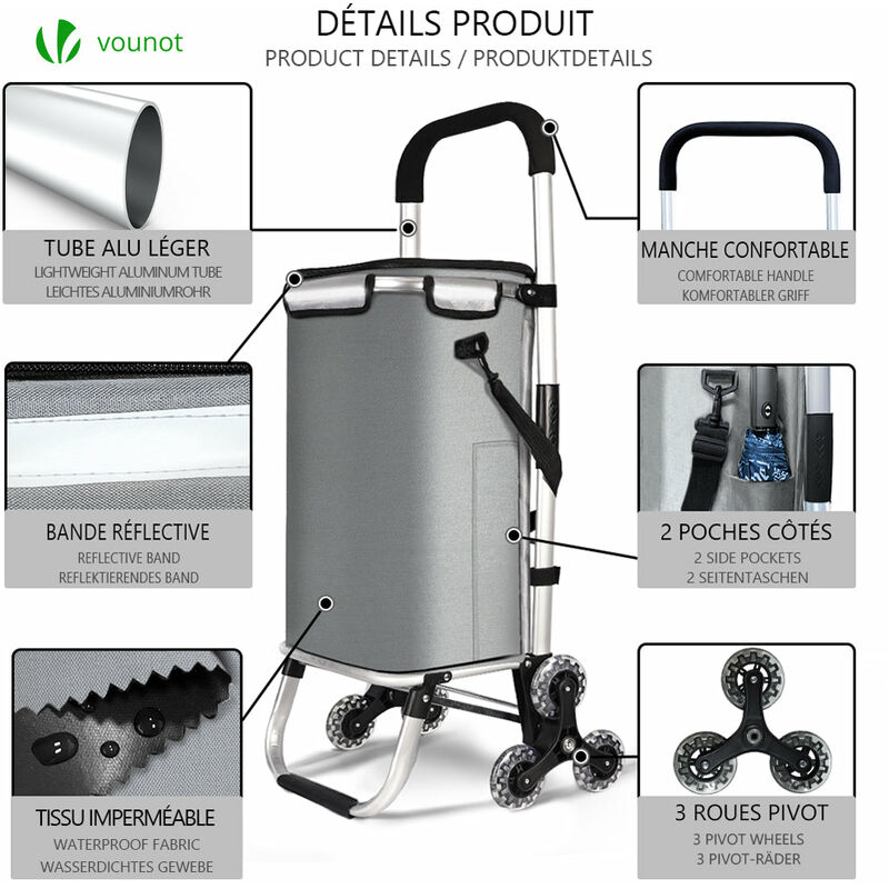 YEAUPE PRO Carrello Saliscale Pieghevole Tre Ruote Recensione: Il
