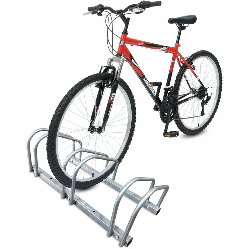 Parpyon® porta biciclette da terra n. 3 rastrelliera biciclette