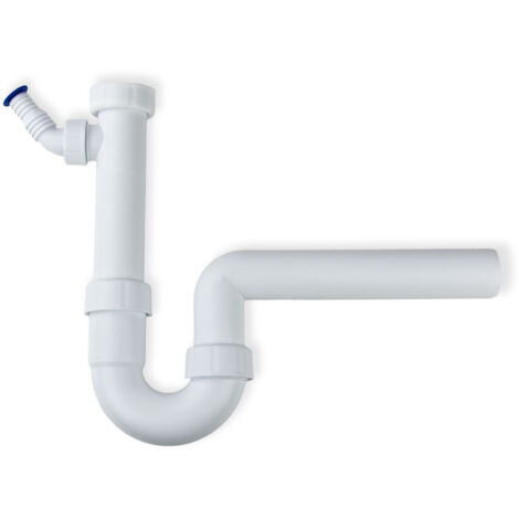HAAS Röhren-Siphon 2915 DN 50 mit Geräteanschluss, Spülensiphon, Küche
