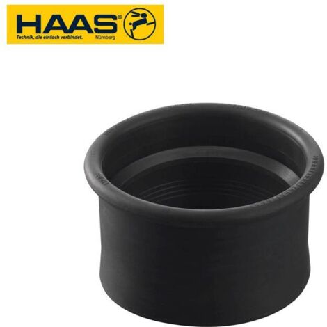 Rollfix-Verbinder, Otto Haas, Rohrverbinder aus Gummi, für Guss-, HT-, KG-Rohre, DN100