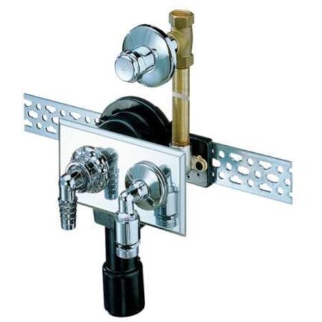 DALLMER Wandeinbau-Waschgeräte-Siphon 405, DN 40/DN 50, 130501 (1/2)