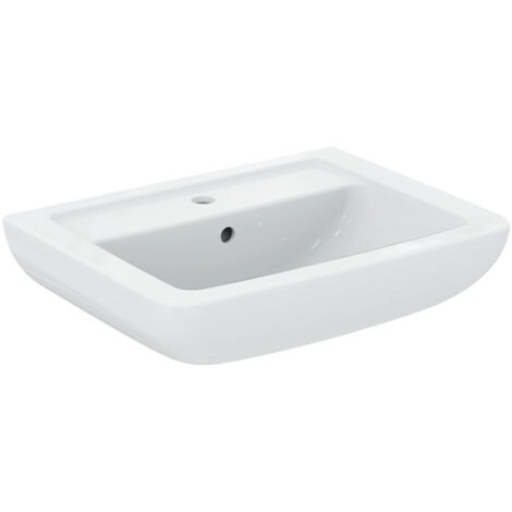 Waschtisch Ideal Standard Eurovit Plus 600 x 190 x 460 mm, Keramik, weiß - V302701