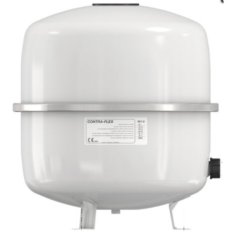 Membran-Druckausdehnungsgefäß für Heizung, 3 bar 35 Liter weiß Hausmodell