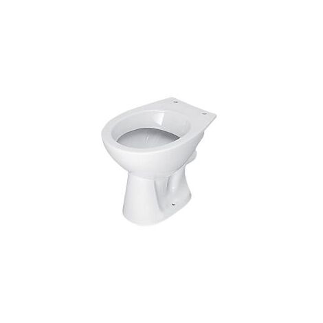 Geberit Paris Stand-Tiefspül-WC, Abg.:waagerecht, weiß, 004011000