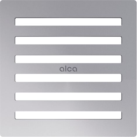 AlcaDrain Design Rost  102×102 mm Edelstahl  für Bodenablauf (1/2)