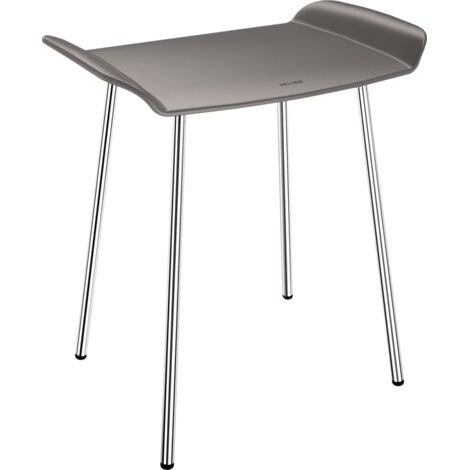 Delabie Duschhocker Be-Line® Sitzfläche anthrazit-metallic (1/2)