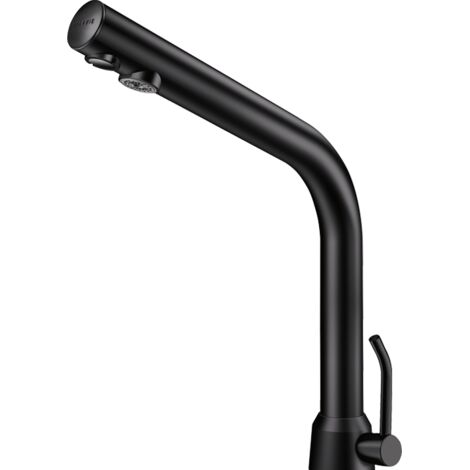 Delabie WT-MBatt. BINOPTIC MIX G3/8B matt schwarz H250mm 6V-Batterien (1/2)