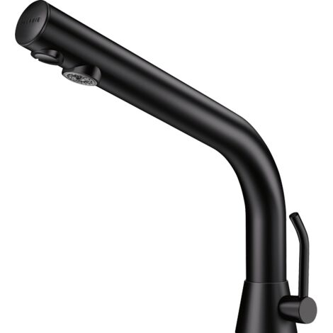 Delabie WT-MBatt.BINOPTIC MIX G3/8B matt schw.H170 Netzbetrieb230/12V (1/4)