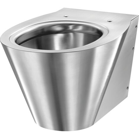 Delabie WC BCN S wandh. Anschl. von hinten Edst. 1.4301 satiniert (1/3)