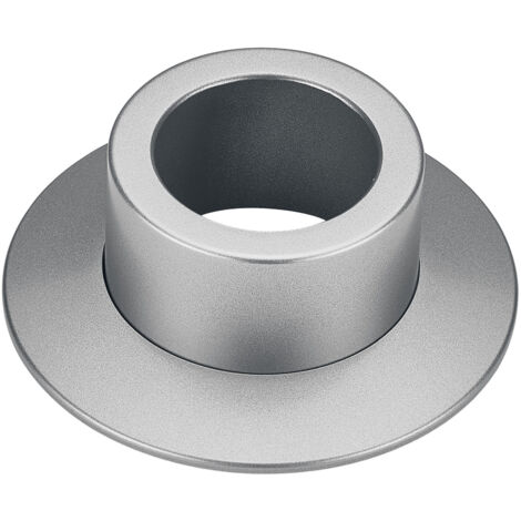 Wasserzähler Abdeckung ohne Blinddeckel silbermetallic passend zu KOAX, Metrona 307/2, Techem Vario-S, ABB, Pollumuk