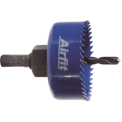 airfit Kreisschneider 48mm, HSS Bimetallmit Aufnahme, für Kunststoff u. Metall